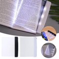thumbnail image 3 of YSABOXY Creative LED Book Light Reading Night Flat Plate Portable T5A5 Travel Panel, 3 of 6