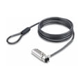 thumbnail image 2 of STARTECH SLIM LOCK NOBLE WEDGE SLOT COMPATIBLE, 6.6FT (2M) LOCKING CABLE, DESK A, 2 of 8