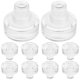thumbnail image 2 of 10pcs Wine Stopper Glass Stopper Sealing Glass Plug Bottle Glass Cap For Wine Beer Bottles, 2 of 3