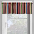 thumbnail image 2 of Ambesonne Cinco de Mayo Valance Pack of 2, Vertical Lines Design, 54"X12", Multicolor, 2 of 5