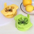 thumbnail image 3 of Lemon Lime Wedge Slicer Lemon Slicer Kitchen Multipurpose Stainless Steel Orange Slitter Fruit Cutter Kitchen Accessories,green, 3 of 5