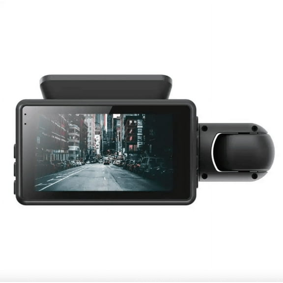 Dash Cam Camera with Interior Cabin Camera Loop Recording, 1080p Motion Detection, 140 Degree Angle