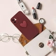 thumbnail image 6 of Case for iPhone 12 Mini, Cute Pattern Soft TPU Case for Girls Women, Camera Hole Protective Case for iPhone 12 Mini (5.4 inch), Red Heart, 6 of 13
