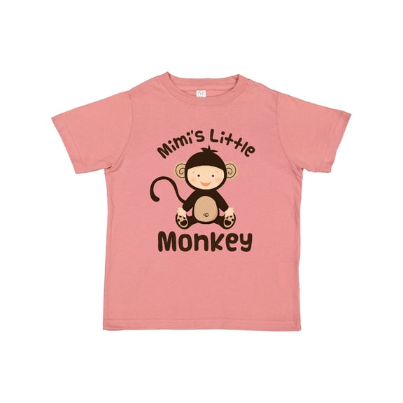 Inktastic Mimi Little Monkey Grandchild Boys or Girls Toddler T-Shirt