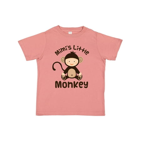 

Inktastic Mimi Little Monkey Grandchild Gift Toddler Boy or Toddler Girl T-Shirt
