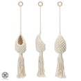 thumbnail image 2 of Luxtrada 2/1PCS Air Plant Hanger Macrame Planter Hanging Holder Flower Basket Rope for Indoor Outdoor Home Decor, 2 of 11