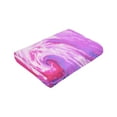 thumbnail image 4 of Create Abstract Art Throw Blanket, Super Soft Anti-Pilling Flannel Bed Blankets, 40"x30", 4 of 8
