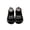 Black, variant on Momihoom Baby Sock-Style Walking Shoes with Geometric Embroidery, Flexible Soft Sole First Walkers for Infants and Toddlers