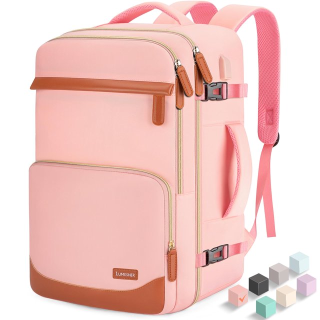 Mochila de viaje Velaybor 40L con puerto de carga USB resistente al agua