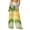 #0007-Multicolor, variant on Women's Cover Up Pants See Through Sheer Mesh Chiffon Beach Pants Boho Wide Leg Palazzo Pant Bikini Bottom Cover-Ups