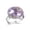 Multi 2, variant on PhooArto Lavender Purple Gold Marble Texture Stainless Steel Rings for Women, Open Adjustable Ring Promise Ring Jewelry Gifts