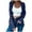 Blue, variant on Women's Long Sleeve Knit Short Cardigan, Soft Lightweight Cropped Sweater for Spring Fall, Versatile Layering Topper
