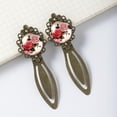 thumbnail image 4 of Rose Copper-Colored Lace Bookmarks - Book Accessories for Readers and Book Lovers - Set of 2, 4 of 5
