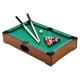 thumbnail image 1 of Juego de Mesa Infantil Mesa para Billar Mini Juguete Interactivo Portátil con Dos Tacos Tablero Compacto para Niños Padres Diversión en Hogar 34.5cmx2, 1 of 9