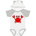 thumbnail image 3 of Inktastic Cute Red Crab Boys or Girls Baby Bodysuit, 3 of 5