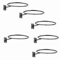 thumbnail image 1 of 6 Pack Wall Mount Ball Display Ball Storage Ball Rack Ball Holder For Basketball Football Volleyball Soccer, 1 of 5