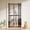 Black, variant on 74-98" Extra Tall Cat Gate, 33.86-41.34, Transparent Double Doors, No Drilling Pressure Mount Pet Gate for Doorways/Stairs/Kitchen/Home, Auto Close, White