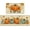 Pumpkin, variant on It''s Fall Y''all Pumpkin Patch Kitchen Rugs Set of 2, Autumn Maple Leaves Kitchen Mats Decor, Teal Farmhouse Thanksgiving Floor Door Mat Home Decorations - 17x30 and 17x47 Inch