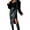 Black, variant on Fsqjgq Women's Bodycon Leather Skirt with Slit High Waist Ruched Wrap Lace Up Maxi Skirt Versatile Fall Black Pencil Skirts
