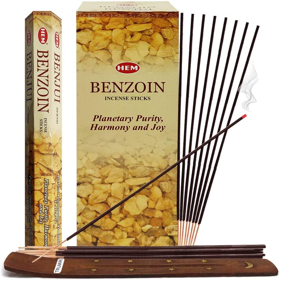 Benzoin Incense Sticks And Incense Stick Holder Bundle Insence Insense Hem Incense Sticks
