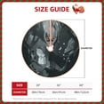 thumbnail image 2 of Sikiie Forest Black Ghost Warrior Christmas Tree Skirt, Christmas Tree Decorations, Christmas Decor, Tree Mat Decoration(30-48IN)-36", 2 of 6