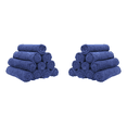thumbnail image 5 of Arkwright Microfiber Gym Towels - Soft Quick Dry Hand Towel - 16 x 27 in. - (12 Pack) Navy Blue, 5 of 6