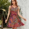 thumbnail image 7 of Mola De Panama Turtle Sundress Sleeveless Dress Summer Women Clothes Dress for Women Dresses, 7 of 7