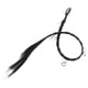 thumbnail image 3 of GOOHOCHY Extensiones de cola de caballo trenzadas sintéticas, accesorios para el cabello para niñas, extensiones de rastas sintéticas, trenzas de cabello, adornos para el cabello, 3 of 8
