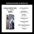 thumbnail image 4 of Smartphone Infinix NOTE 50S 5G + 256GB Gris Desbloqueado, 4 of 6
