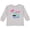 AC-Heather Grey, variant on Inktastic Big Sister to a Little Mister Bow and Mustache Girls Long Sleeve Toddler T-Shirt