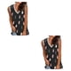 thumbnail image 2 of Sonducket Chaleco de mujer con cuello en V sin mangas Casual Tanktop boda playa vacaciones verano Top elegante ropa transpirable tipo 9 3XL tipo 9 3XL 2piezas, 2 of 6