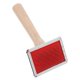 thumbnail image 4 of Ergonomic Wooden Handle Dog Rake Grooming Brush for Cats and Dogs – Advanced Needle Comb for Dematting, Shedding Control, and Coat Smoothness, 4 of 5