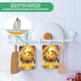 thumbnail image 6 of Golden Dolphins Oven Mitts Pot Holders 2 pcs Heat Resistant for Kitchen Baking Grilling, 6 of 7