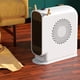 thumbnail image 5 of Calentador eléctrico para espacios, calentador eléctrico portátil versátil de calentamiento rápido para el hogar, oficina, suministros de invierno, enchufe blanco de la UE de 220V, 5 of 10