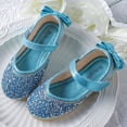 thumbnail image 4 of Zapatos de niña, zapatos de princesa, zapatos de primavera y otoño, zapatos planos de suela blanda, zapatos de baile de rendimiento con diamantes brillantes para niñas, zapatos de cuero para niñas, 4 of 6