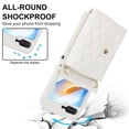 thumbnail image 2 of ETFAST Wallet Leather Phone Case For Samsung Galaxy Z Flip 6 Flip5 Multi Card Zipper Phone case, 2 of 10