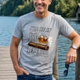 thumbnail image 4 of Jollimate I'll Be in the Backyard T-Shirt, Cigar and Whiskey Graphic Tee, Funny Men's Gift Shirt, 4 of 6