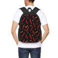 thumbnail image 6 of Daiia Hot Chili Backpack for Men and Women -Durable Backpack Large Capacity, Water-Resistant Bag with Adjustable Straps and Laptop Compartment, 6 of 9