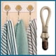 thumbnail image 4 of Bewildely Pinza para toallas, perchero para ropa, pinza para ropa, mano de obra fina, tamaño compacto, colgador de ropa de Metal, utensilio de Almacenamiento y organización del hogar tipo 4, 4 of 6