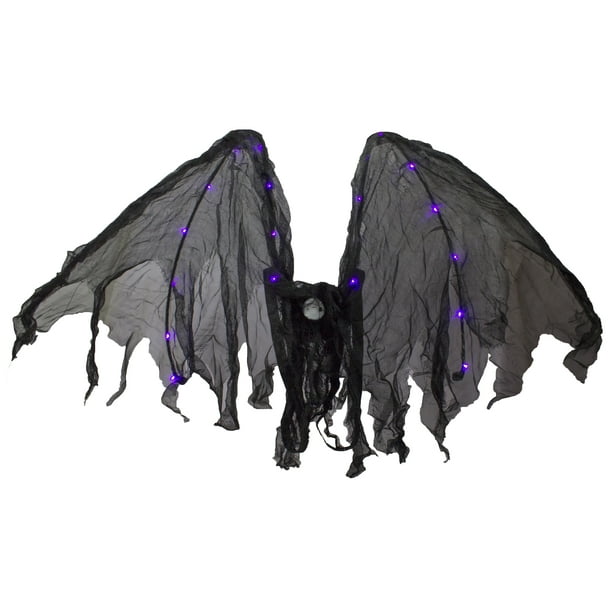Halloween Costume Accessory Light Up Bat Wings by Ganz, One size fits
