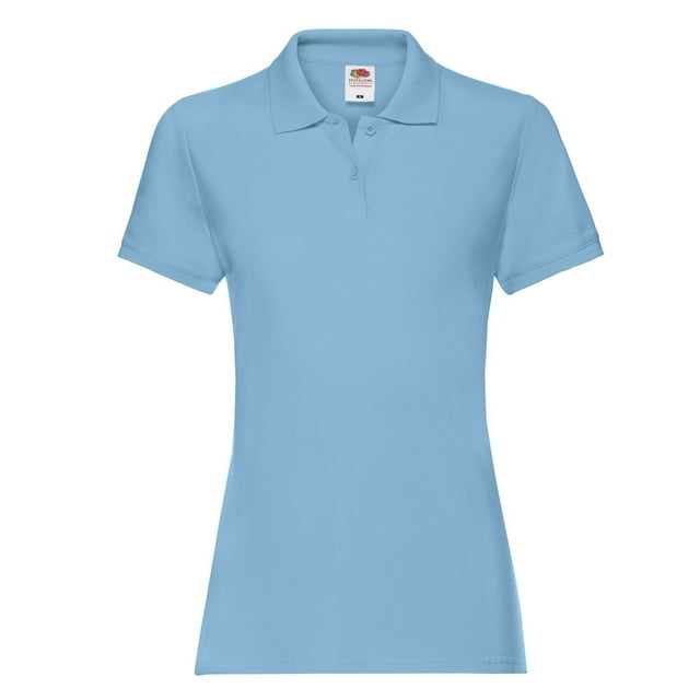 Fruit of the Loom Polo Uni de Qualité Supérieure pour Femmes