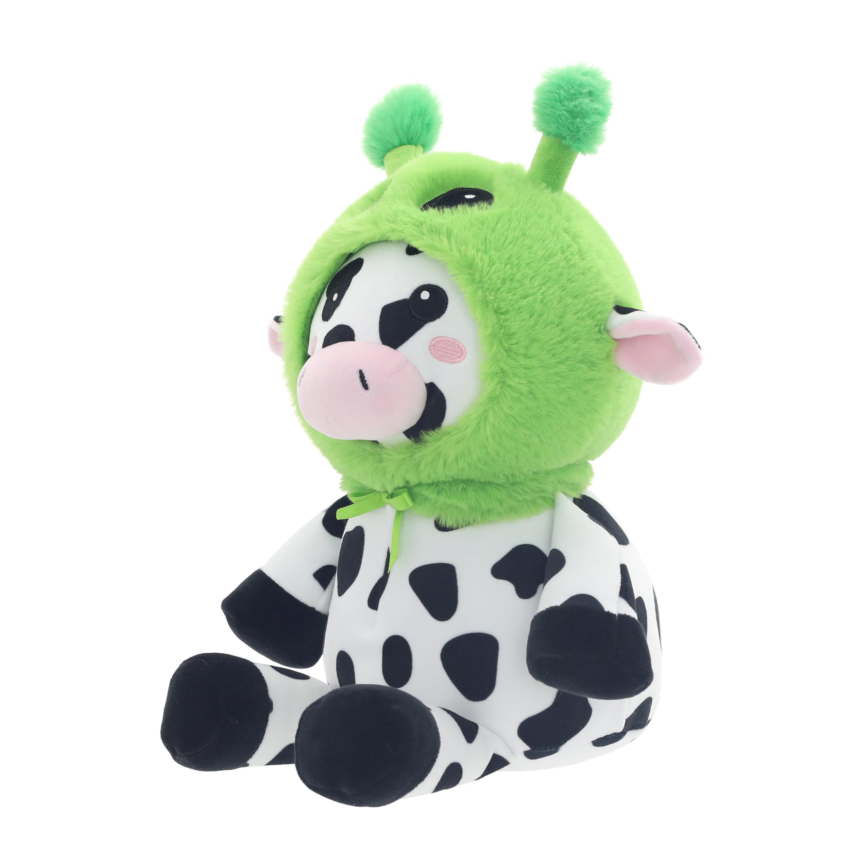 Animal Adventure® Bonnibels 10" Alien Cow Stuffed Plush Toy