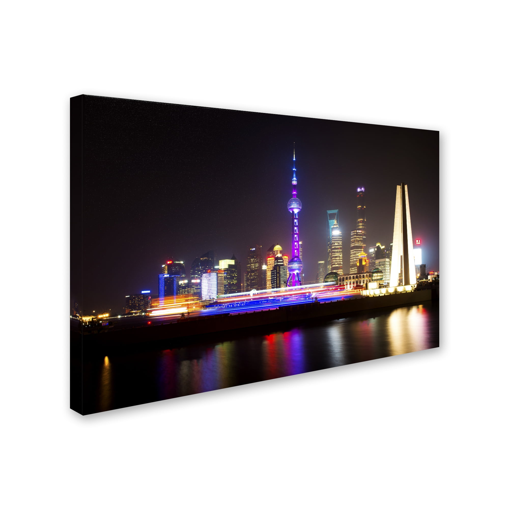 Trademark Fine Art 'Shanghai City' Canvas Art by Philippe Hugonnard