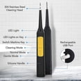 thumbnail image 2 of Portable Ultrasonic Sonic Electric Dental Scaler Tooth Calculus Remover Usb Charge Clean Tartar Tool Whiten Teeth Household, 2 of 3