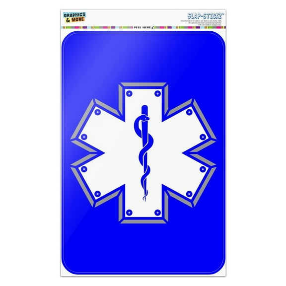 Star Of Life Medical Health EMT RN MD Home Business Office Sign