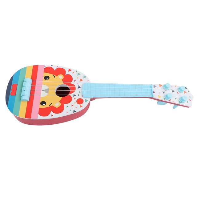 Ukelele de Juguete ANGGREK para Niños con Sonido y Patrón de Dibujos Animados