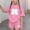 Pink, variant on Cethrio Girls Summer Outfit Sets, Casual 2 PC Short Sleeve Graphic Girls' Clothing Sets Purple Size 14-16
