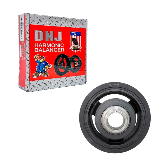 DNJ HBA1793 Harmonic Balancers Set Fits Cars & Trucks 14-20 Cadillac Chevrolet GMC 4.3L-6.2L OHV