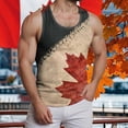 thumbnail image 1 of Gilet à Capuche Sans Manches avec Imprimé Graphique pour un Style Décontracté Quotidien, Mode Urbaine Léger, Superposition Extérieure, Gilet Polyvalent pour Hommes, Conçu pour un Style Décontracté Quotidien pour la Rue et l'Extérieur, 1 of 6