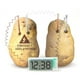thumbnail image 3 of Naiovety Reloj de patata, tecnología de bricolaje, generación de energía rentable, reloj despertador, electrodo de cobre, producción de Almacenamiento y organización del hogar, 3 of 6